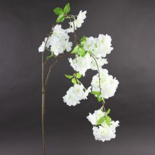 51"CHERRY BLOSSOM SPRAY WHT