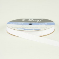 3/8" GROSSGRAIN WHITE 20YD