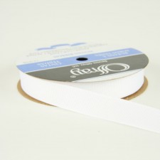 5/8" GROSGRAIN 20YD WHITE