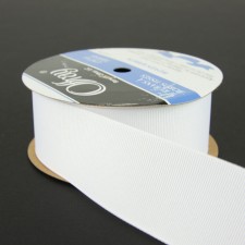 1 1/2" GROSGRAIN WHITE 10YD