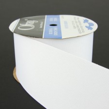 2 1/4" GROSGRAIN 10YD WHITE