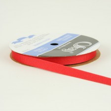 3/8" GROSGRAIN RED 20YD