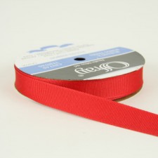 5/8" GROSGRAIN 20YDS RED