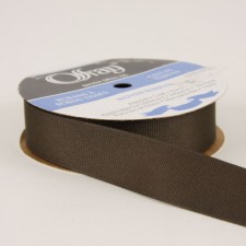 7/8" GROSGRAIN BROWN 20YD