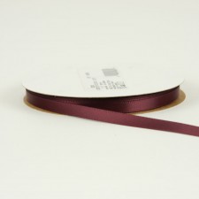 1/4" DBL FACE SATIN 20YD BURG