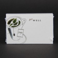 GET WELL CARD TEACUP