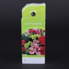 5.25"CUT FLWR TRIM CARE TAG