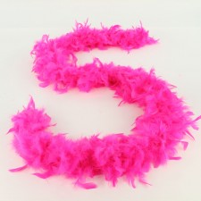 6' HOT PINK FEATHER BOA A4