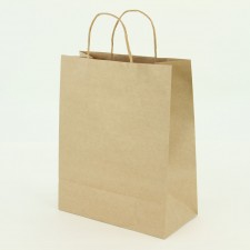 10.5"X5.25"X13" BAG BROWN X12