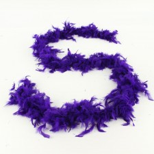 6' PURPLE FEATHER BOA A4