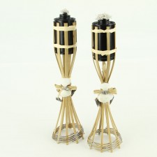 TBLTOP BAMB/SHELL TORCH 2/SET