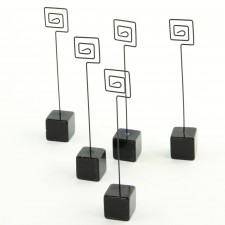 BLK TABLE NUMBER HLDR 5/PKG