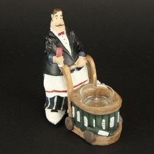 WAITER W/WINE CART VTV HLDR
