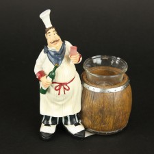 STRIPE APRON CHEF VTV HLDR
