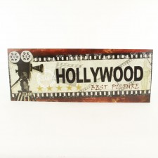9" HOLLYWOOD MOVIE THM PLQ
