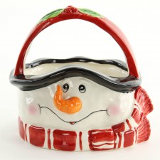 8"STRPD SCARF SNOWMAN CONT.