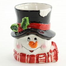 5.5"STRPD SCARF SNOWMAN CONT.