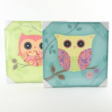 TSB SAPNA OWLS W/GLITTER M25