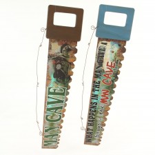 MAN CAVE SAW WALL PLQ. M25