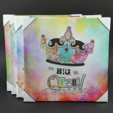 ROYALTY EMBELSHD CANVAS M25