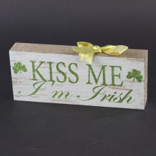 9.5"KISS ME IN IRISH TBL A4