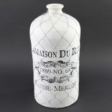 LG.FRENCH WIRE CAGE BOTTLE