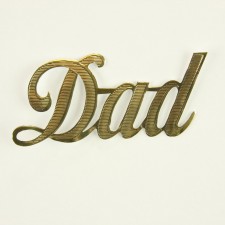 2" DAD SCRIPT WORD 10/PKG