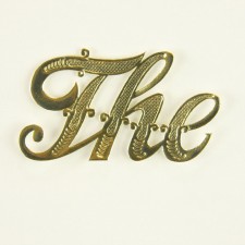 2" THE SCRIPT WORD 10/PKG