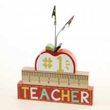 8.75"TEACHER CLIP DECO