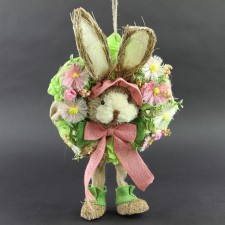 VINE/SISAL BUNNY WREATH M25