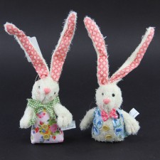 PLUSH BUNNY ORN A25