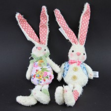 PLUSH BUNNY ORN A4