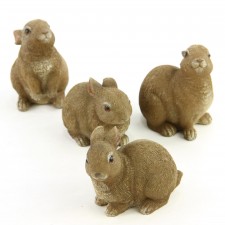 SM.RESIN BUNNY FIG A25