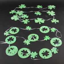 SHAMROCK GARLAND A4