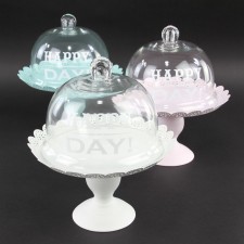 11.5"LG MTL/GLS CAKE STND A4