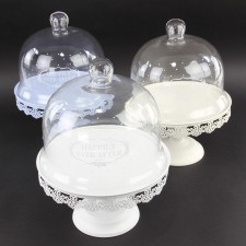 13.3"LG.MTL/GLS CAKE STND A4