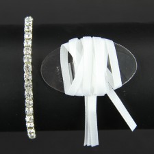 6"RINGLE ROW DIAMOND WRISTLET