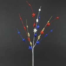 35"GLTITTER STAR SPRAY