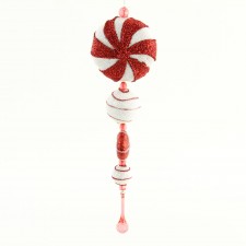 11.5" CANDY BALL ORNAMENT