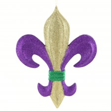 16"FLEUR DE LIS W/HANGER