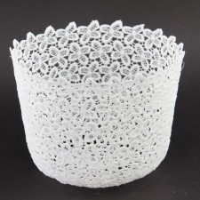 8"CROCHET POT COVER A25