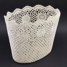 15"CROCHET POT COVER A25