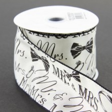 2.5"X10Y MR./MRS. RBBN A25