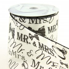 4"X10YD MR. & MRS. A25