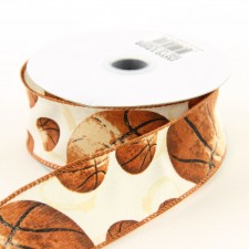 1.5"X10YD VINTAGE BASKETBALL