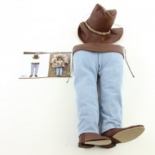 23"COWBOY DECO KIT 2PC/ST