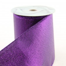 4"X10YD METALLIC PURPLE