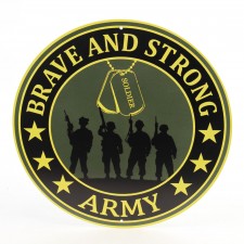 12"BRAVE/STRONG ARMY