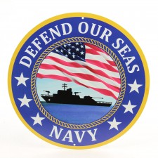12"MTL DEFEND OUR SEAS NAVY