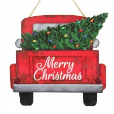 11.75"TRUCK W/TREE/LITES A25